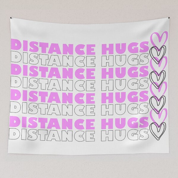 Item preview, Distance Hug, Aesthetic Design, Sending Love designed and sold by KawaiiPattern.