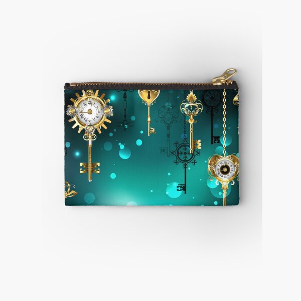 Item preview, Antique Keys on Green Background ( Steampunk ) designed and sold by Blackmoon9.