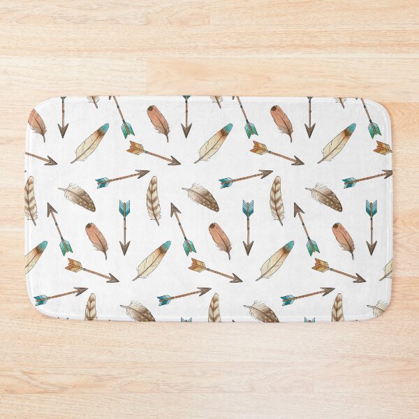 Item preview, Scattered Feathers and Arrows Pattern designed and sold by HazelFisher.