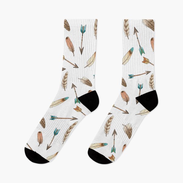 Item preview, Scattered Feathers and Arrows Pattern designed and sold by HazelFisher.
