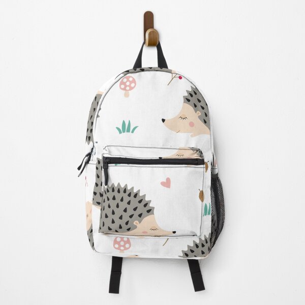 Item preview, Cute Hedgehog Print on White Background. designed and sold by cgroenewald.
