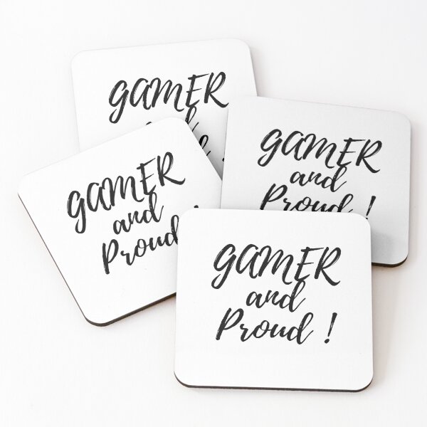 Item preview, Gamer and Proud ! designed and sold by Xeuno.