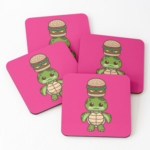 Item preview, Turtle-chan Loves Burgers designed and sold by Jennifer-Smith.