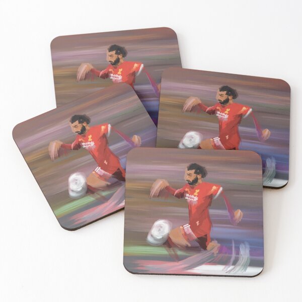 Item preview, Mo Salah Liverpool painting  designed and sold by thebcarts.