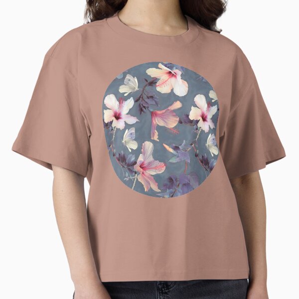 Item preview, Butterflies and Hibiscus Flowers - a painted pattern designed and sold by micklyn.