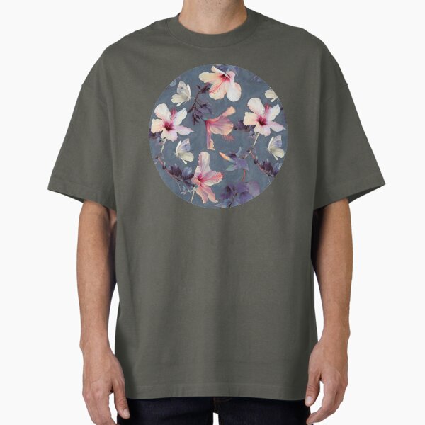 Artikel-Vorschau von Schmetterlinge und Hibiskusblüten - ein gemaltes Muster, designt und verkauft von micklyn.