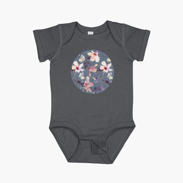 Item preview, Butterflies and Hibiscus Flowers - a painted pattern designed and sold by micklyn.