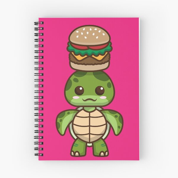 Item preview, Turtle-chan Loves Burgers designed and sold by Jennifer-Smith.