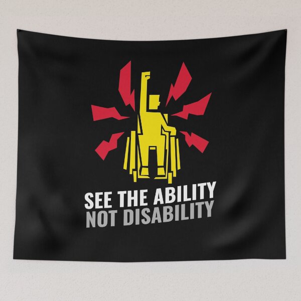 Item preview, See The Ability Not Disability / Equality For All  designed and sold by RedBoyShop.