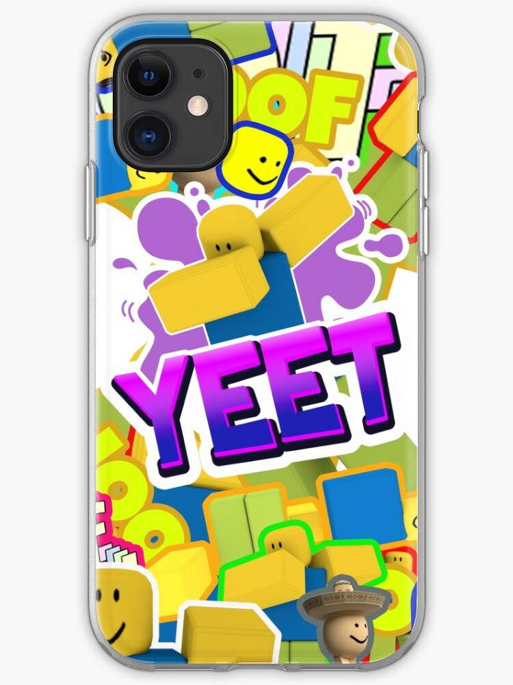 Roblox Memes Pattern All The Noobs Oof Yeet Egg With Legs Poco Loco Iphone Case Cover By Smoothnoob Redbubble - roblox loco meme get robux info