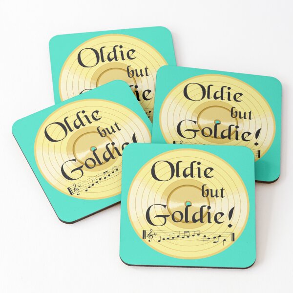 Item preview,  Golden Record small print "Oldie but Goldie" designed and sold by Pinkaudi.