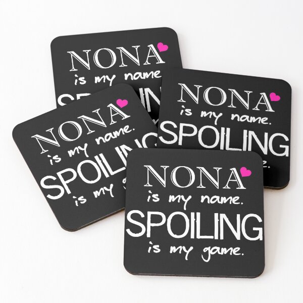 Item preview, Nona Is My Name Spoiling Is My Game Sassy Grandma Granny designed and sold by JukeLox.