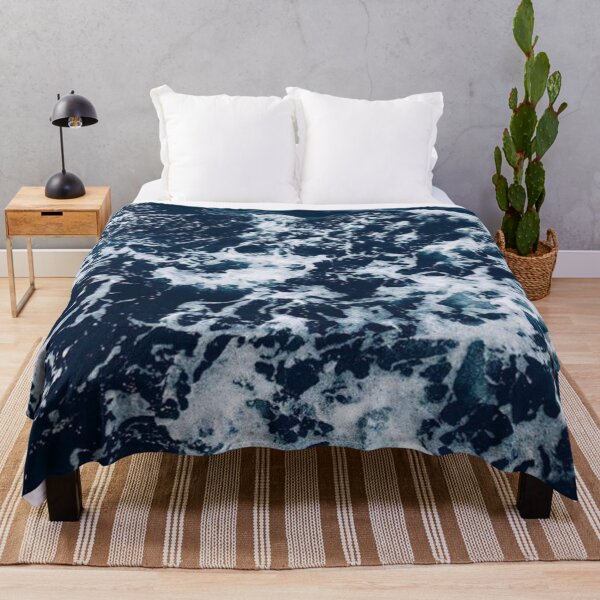 Item preview, Dark turquiose sea wave texture designed and sold by Caesiouscloud.