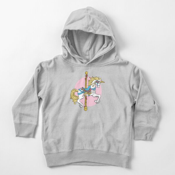 Connie Island Old Carrousel Toddler Pullover Hoodie
