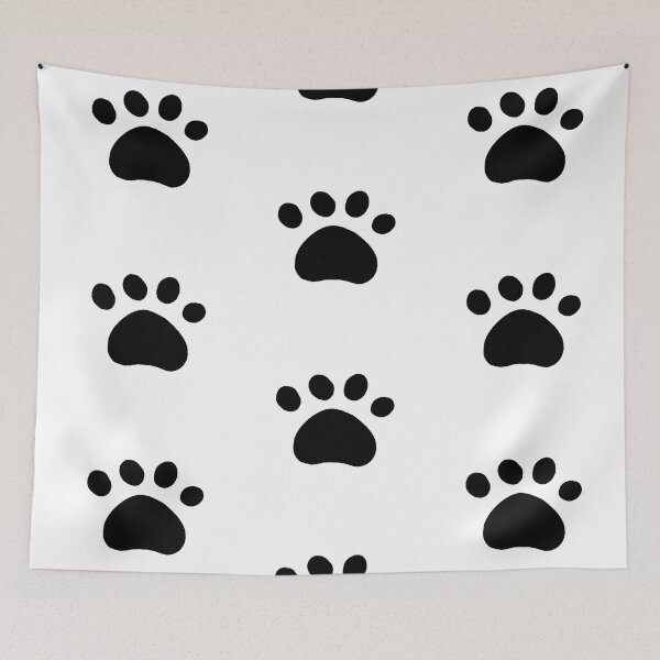 Item preview, Black Cute Paw Print designed and sold by beanming.
