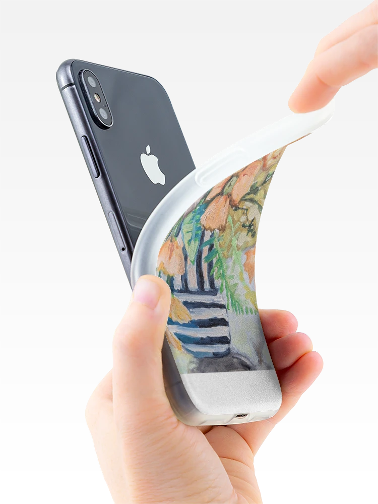 Thumbnail 4 of 5, iPhone Case, Fancy Floral designed and sold by Rachael-Rector.