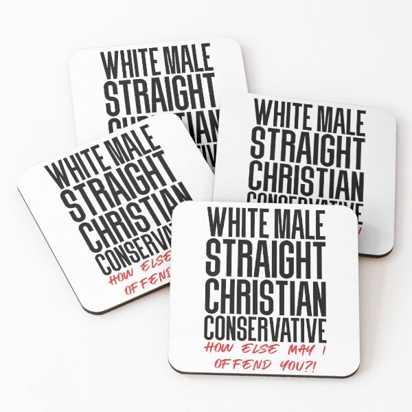 Item preview, White Straight Conservative Christian designed and sold by shirtoftheday.