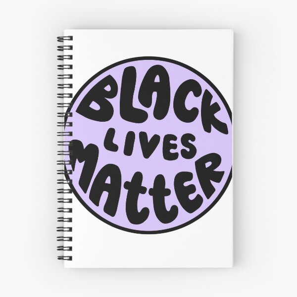 Item preview, black & purple black lives matter designed and sold by baydreamzine.