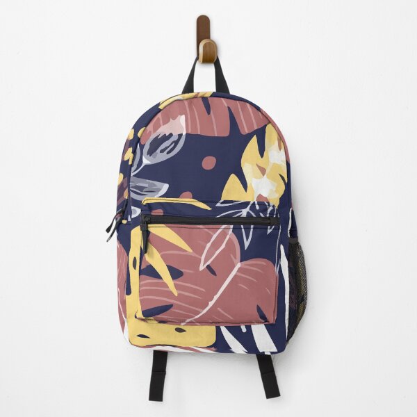 Colorful with tropical plants Backpack