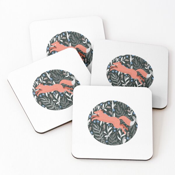 Item preview, Floral Fox designed and sold by Linnea Grace.