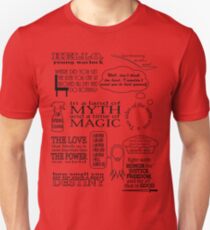Merlin Quotes Unisex T-Shirt