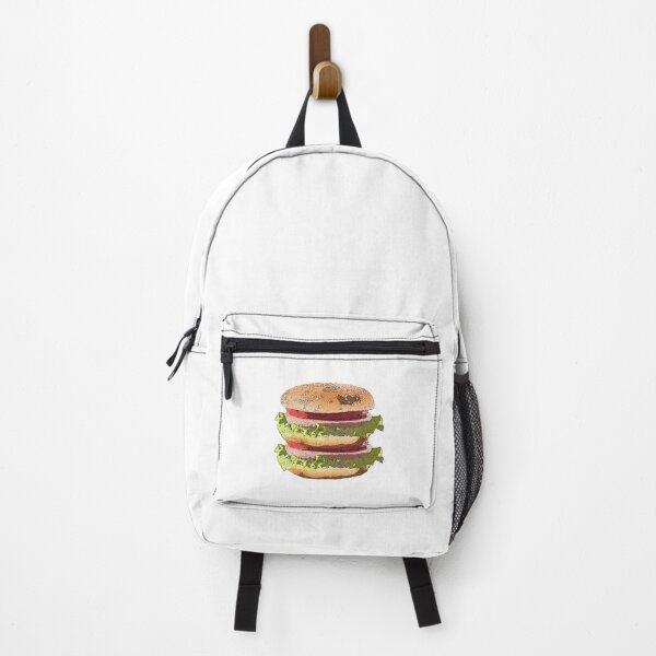 Artikelvorschau, Dreifache Patty-Hamburger-Illustration entworfen und verkauft von vineeth.