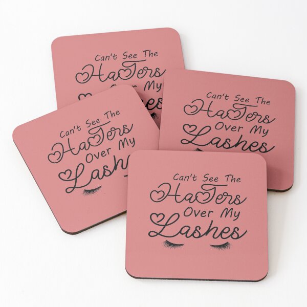 Item preview, Can't See The Haters Over My Lashes designed and sold by MG STORE.