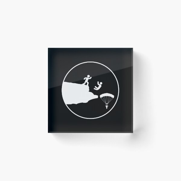 Artikelvorschau, Base Jumping Dad Vatertagsgeschenk entworfen und verkauft von TastefulTees.