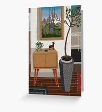 Townhouse entry Greeting Card