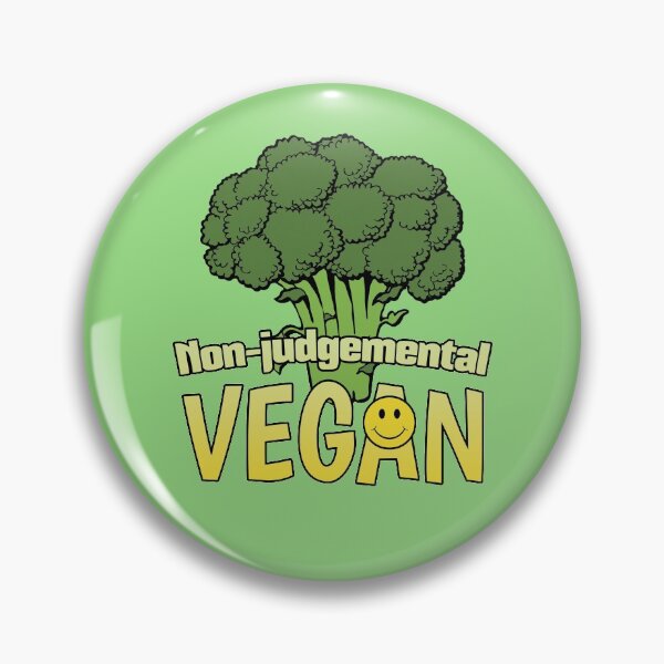 Item preview, Non-Judgemental Vegan designed and sold by Delightfully Cynical.