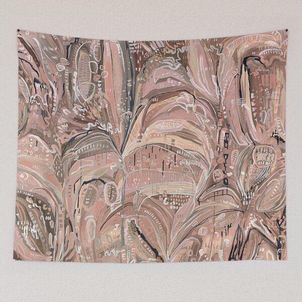 Item preview, Beige and Blooms by Carley Bourne  designed and sold by Carley Bourne.