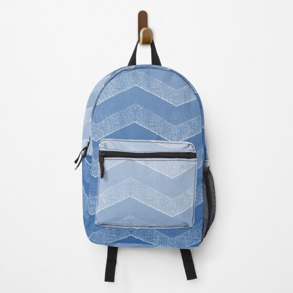 Item preview, Bright Nebulas Blue Chevron Ombre designed and sold by coverinlove.