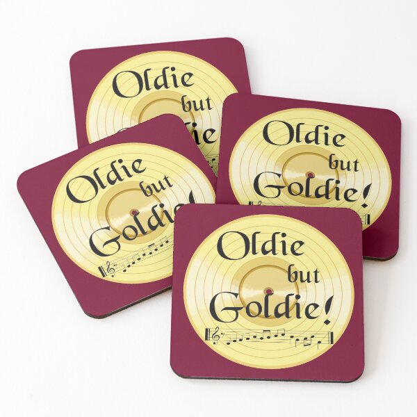 Item preview, Golden Record big print "Oldie but Goldie"  designed and sold by Pinkaudi.