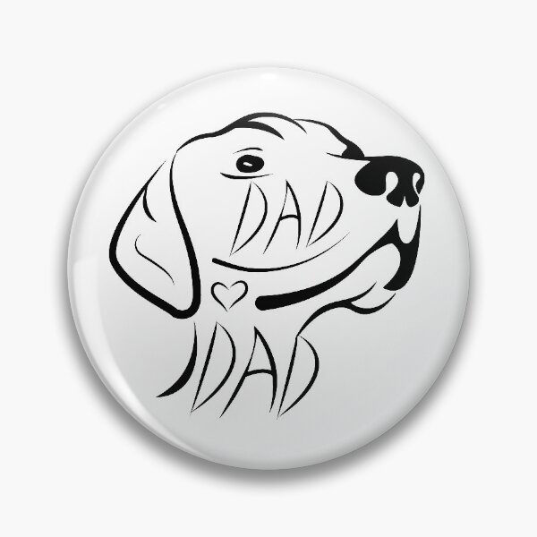 Artikelvorschau, Dog dad entworfen und verkauft von BONMOTSSHOP.
