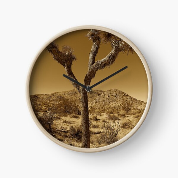 Joshua Tree by Gina Lee Ronhovde Clock