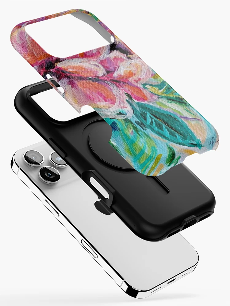 Thumbnail 2 of 4, iPhone Case, Pink Peony designed and sold by Rachael-Rector.
