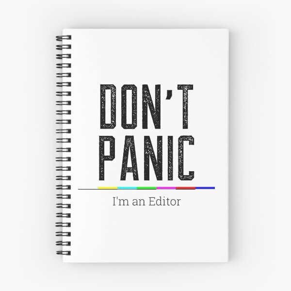 Item preview, Don't Panic I'm an Editor designed and sold by S-H-Designs.