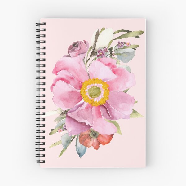 Item preview, Pink Malva Flower Bouquet designed and sold by junkydotcom.