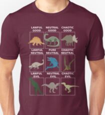 Dinosaurs alignment Unisex T-Shirt