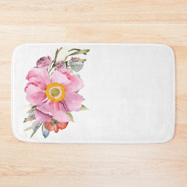 Item preview, Pink Malva Flower Bouquet designed and sold by junkydotcom.