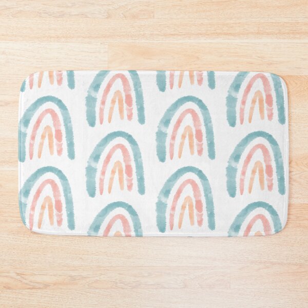 Item preview, Teal Orange and Pink Rainbow designed and sold by elliebass.