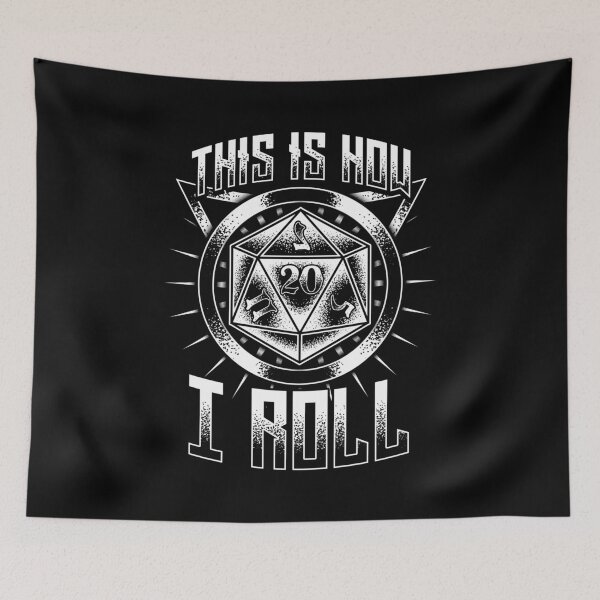 Item preview, Funny This Is How I Roll RPG Tabletop Gaming Dice designed and sold by perfectpresents.