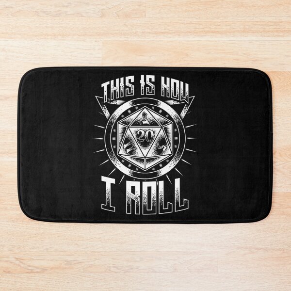 Item preview, Funny This Is How I Roll RPG Tabletop Gaming Dice designed and sold by perfectpresents.