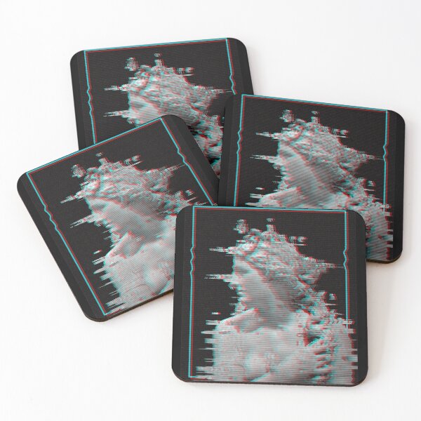 Item preview, Statue glitch memorial monument motif designed and sold by Onair555.