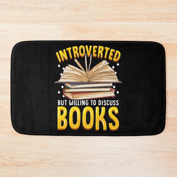 Item preview, Introverted But Willing To Discuss Books Bookworm designed and sold by perfectpresents.