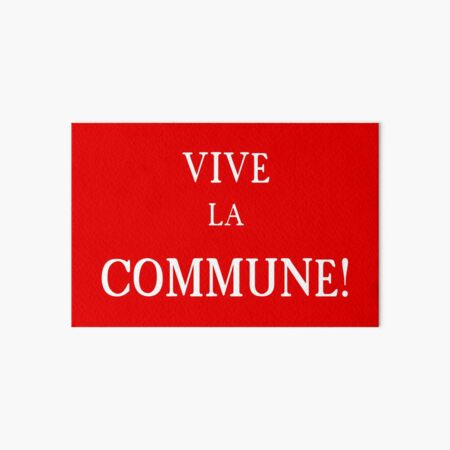 Bandera de la Comuna de París Lámina rígida