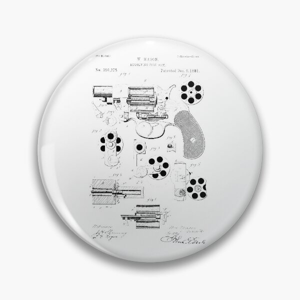 Item preview, Revolving Fire Arm Patent 1881 designed and sold by chris2766.