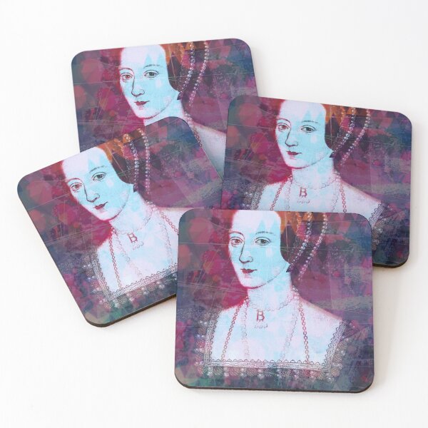 Item preview, Anne Boleyn - Geometric Art Style designed and sold by HolliePeacock.