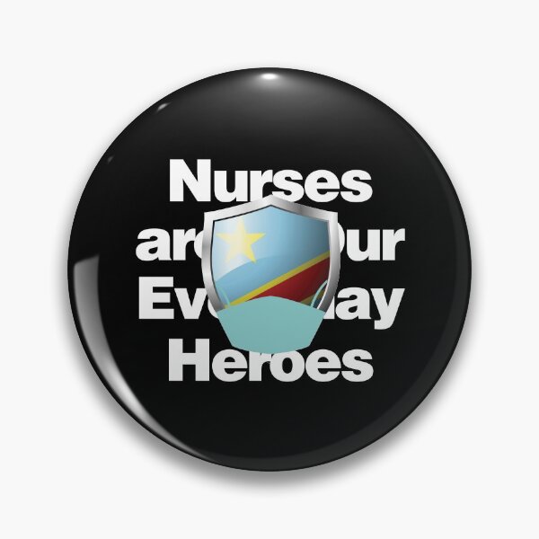 Item preview, Congo Nurses are Everyday Heroes designed and sold by HelloFromAja.