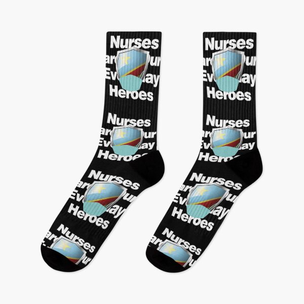 Item preview, Congo Nurses are Everyday Heroes designed and sold by HelloFromAja.